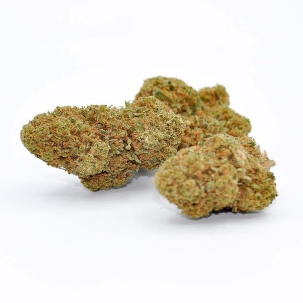 Cogollos Gorilla Glue y flores de CBD Organics