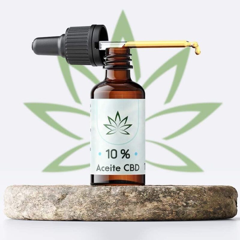 Aceite CBD Organics Hemp oil in drops 10%