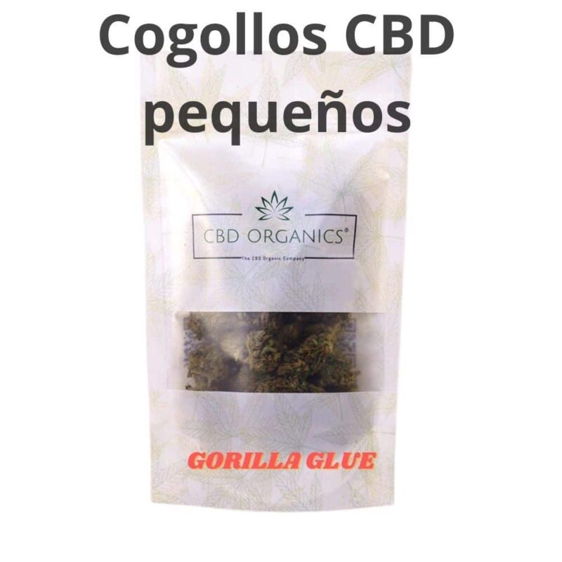flores y cogollos cbd pequeños de CBD Organics