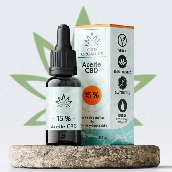 Aceite CBD Organics 15%