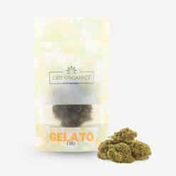 Packaging de cogollos Gelato CBD